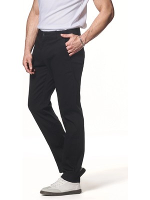 Liwali Pamuk Karışımlı Straight Fit Pantolon