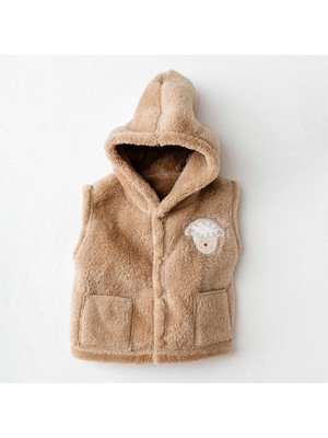 Mayoral Andywawa Bebek Tinny's Sheep Peluş Yelek Bej AC26163