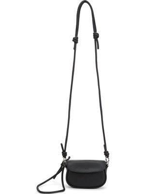Bahels Siyah Mini Kadın Çapraz Omuz Çanta