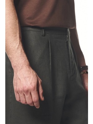 Liwali %100 Keten Pantolon