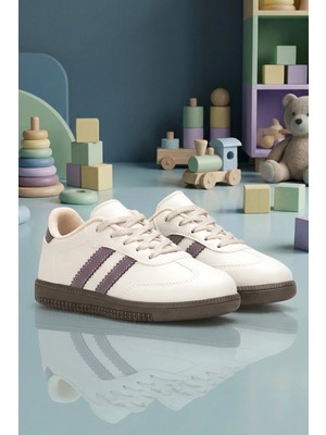 Dark Seer Ds Chacha Kids Bej Mor Çocuk Sneaker