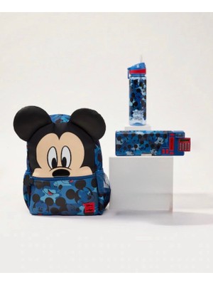 Smiggle Disney Mickey Mouse 3lü Junior Şapkalı Okul Çantası