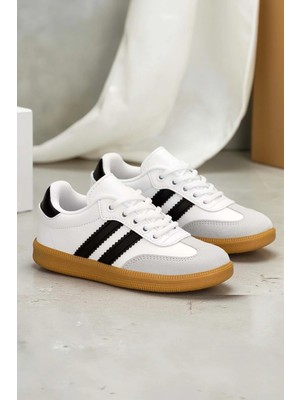 Dark Seer Ds Chacha Kids Beyaz Siyah Çocuk Sneaker