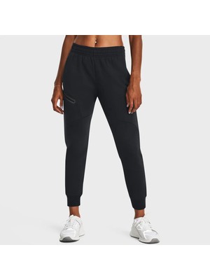 Under Armour Unstoppable Fleece Kadın Siyah Eşofman Altı