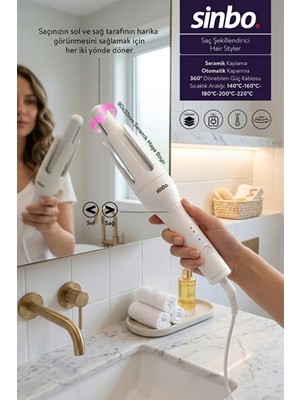 Akıllı Bayi SHD-1728 Saç Şekillendirici Aby