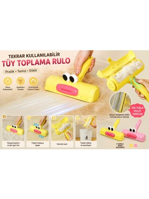 Akıllı Bayi Hazneli Tüy Toplama Rulosu Aby