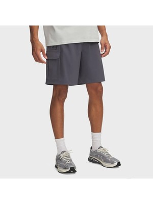 Under Armour Vibe Woven Cargo Erkek Gri Şort