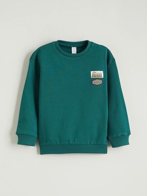 Lc Waikiki Yeni Sezon Bisiklet Yaka Erkek Çocuk Kalın Sweatshirt