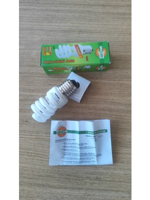 Lightson 13W (75W Dengi) E27 Spiral Tasarruflu Ampul (Les-13 Beyaz Işık)