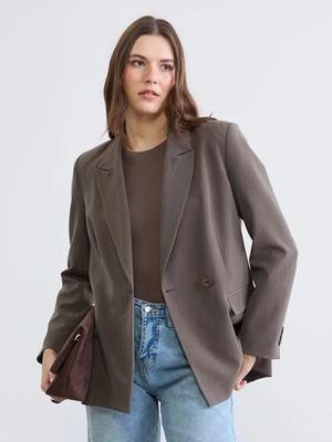 Lc Waikiki Yeni Sezon Kruvaze Yaka Kadın Blazer Ceket