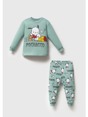 Bamoola Hayvan Baskılı  %100 Pamuk 2’li Bebek&çocuk Pijama Takımı