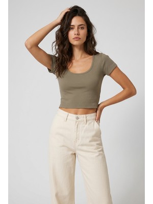 Remys Kadın T-Shirt Crop