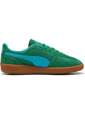 Puma Unisex Yeşil Puma Palermo Vintage Update Yeşil Unisex Spor Ayakkabı & Sneaker