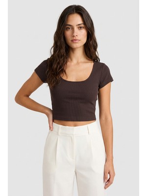 Remys Kadın T-Shirt Crop