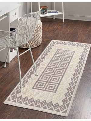 Woof Home Koton Bukle Kilim Lateks Taban 50X80/60X100/80X120/80X150/120X180/160X240
