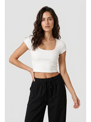 Remys Kadın T-Shirt Crop