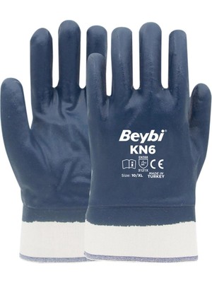 Beybi Kn6 10 Beden 12LI Petrolcü Eldiveni (3121X) Şardonlu (Kdo)