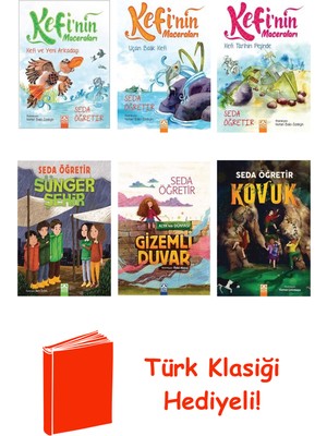 Altın Kitaplar Seda Öğretir 6 Kitap Seti + Türk Klasiği Hediye