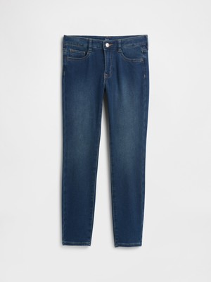 Gap Kız Çocuk Koyu Mavi Skinny Jean Pantolon
