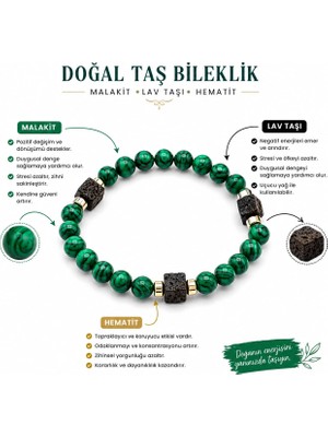 Morlisse Doğal Taş Bileklik