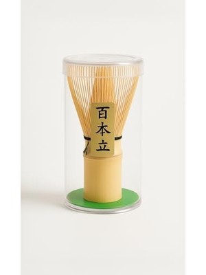5 Parça Profesyonel Matcha Hazırlama Seti - Çelik Süzgeç, Bambu Çırpıcı, Kase, Tutucu ve Kaşık