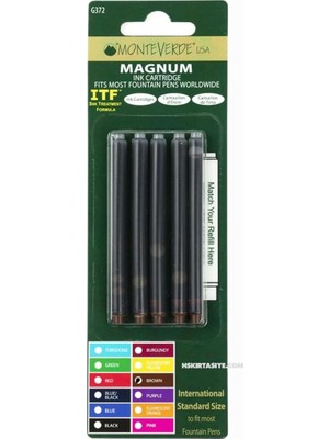Monteverde Kartuş Serisi Magnum Brown 5 Li