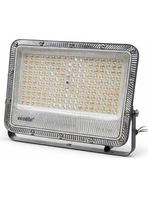 100W LED Projektör 8000 Lümen IP66 Su Geçirmez Dış Mekan Floodlight Bahçe Duvar Otopark Aydınlatma 220 Volt (Sarı Işık 3000K)