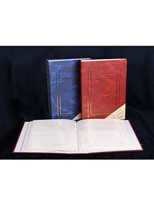 200’LÜK 13X18CM Ciltbezli Fotoğraf ALBÜMÜ/ACR-9207 "sadece Mavi"