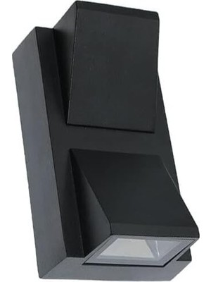 Rodos 7 Watt Modern Duvar LED Aplik 3200K Gün Işığı Çift Yönlü Iç ve Dış Mekan Aplik IP44