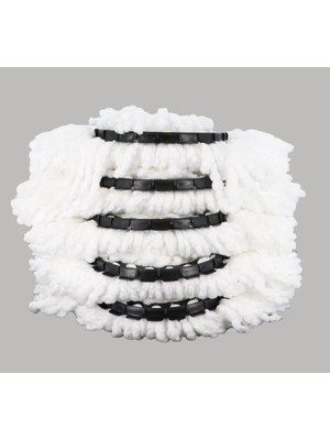 Yedek Mikrofiber Paspas Başlıkları - 5'li Paket