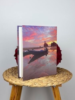 Fotoğraf Albümü 10X15CM 200 Fotoğraf Kapasiteli Renkli Sandal Desenli Anı Albümü