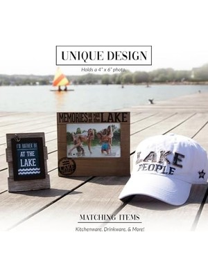 67065 Memories Are Made Am See Bilderrahmen, 7–1/2 x 6–3/10,2 cm