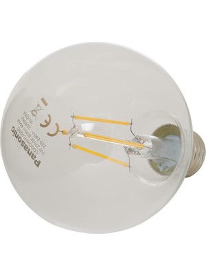 E27 LED Filament Lamba, Sarı Işık (2700K), 7W, 806 Lümen, G95