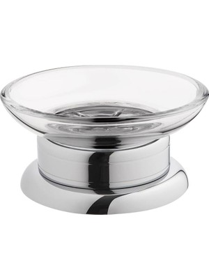 Base 300 A44141 Katı Sabunluk, Krom