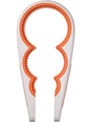 Kavanoz Açacağı, Beyaz-Turuncu, 21 cm