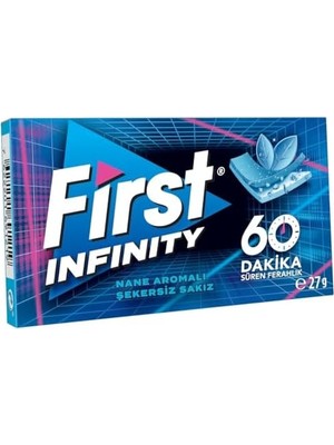 First Infinity 60 Dk Nane Aromalı Şekersiz Sakız 27 gr
