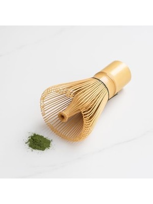 Bambu Matcha Çayı Karıştırıcı Fırça Bamboo Whisk Köpürtücü CIN578
