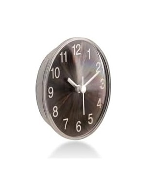 Muyika Kiely Oscurita Mıknatıslı Buzdolabı Saati 11 Cm, Magnetli Mini Mutfak Saati, Dekoratif Modern Duvar Saati, Metal Yüzeylere Uyumlu Kompakt Saat