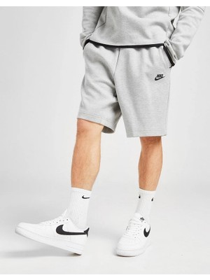 Nike Nsw Tech Fleece Standart Kesim Gri Erkek Spor Şort