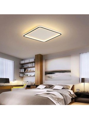 AVİZE 40*40CM Içe ve Dışa Işık LED Avize Plafonyer