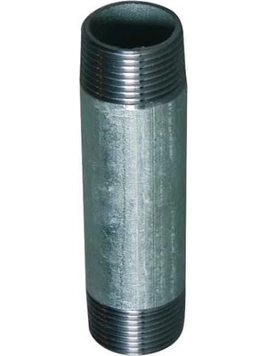Nacario Mey Ithalat® Galvanizli Boru Uzatma Pasolu 1 Lik 15 cm