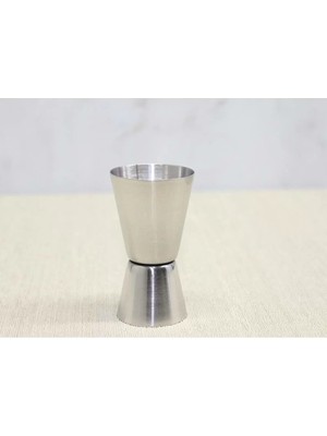 Aesco Paslanmaz Çelik Kokteyl Bar Ölçeği 25/50 ml