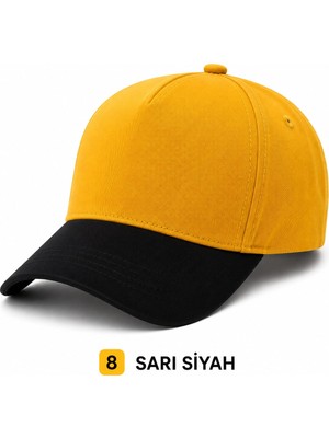 Erka Unisex Ayarlanabilir Spor Şapka Günlük Kullanım Kepi