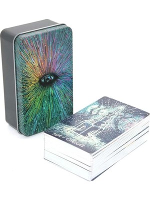 Aesco Metal Kutulu Tarot Kartı