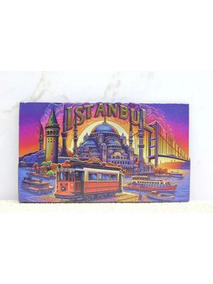 Aesco Ahşap Istanbul Temalı Magnet