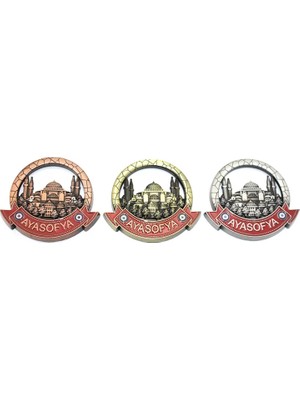 Aesco Istanbul Temalı Metal Magnet