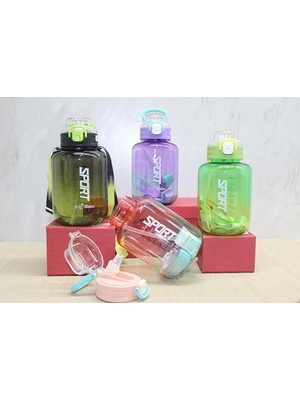 Aesco Pipetli Su Matarası 1100 ml