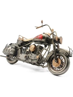 Aesco Dekoratif Metal Motorsiklet