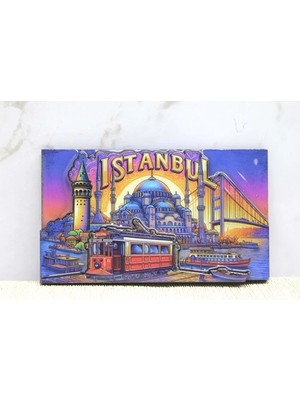 Aesco Ahşap Istanbul Temalı Magnet
