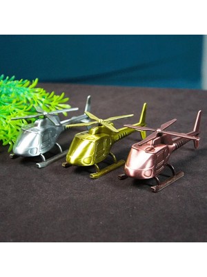 Aesco Dekoratif Metal Helikopter